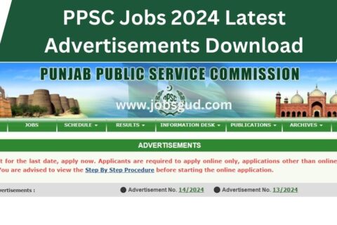 PPSC Jobs 2024 Latest Advertisements Download