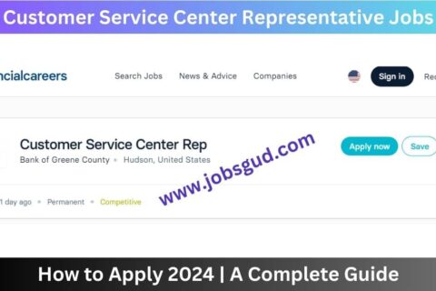 Customer Service Center Representative Jobs