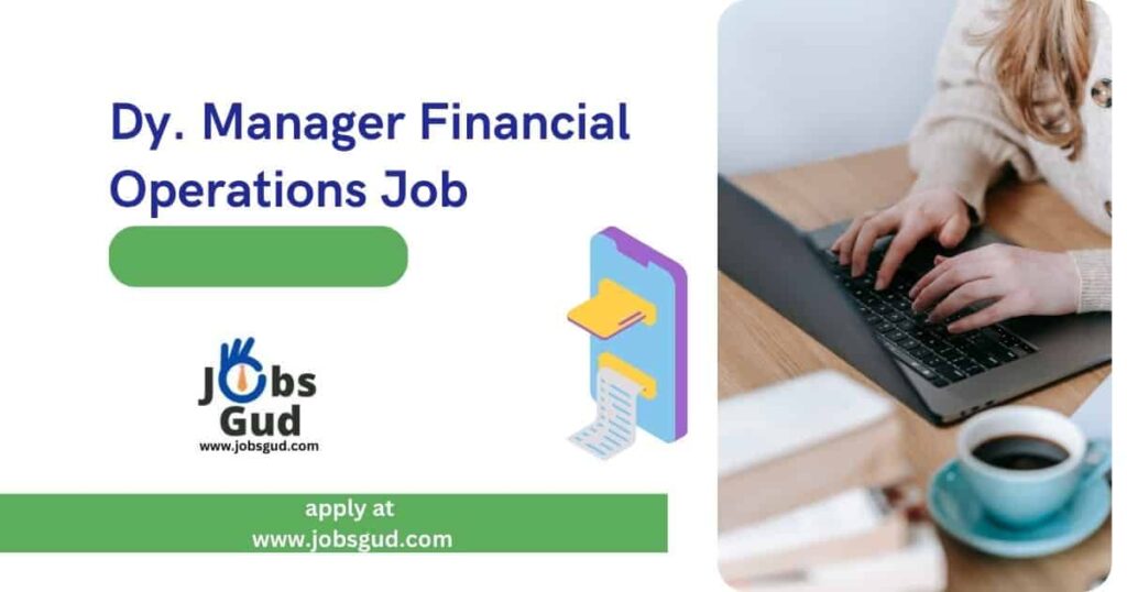 Dy. Manager Financial Operations Job